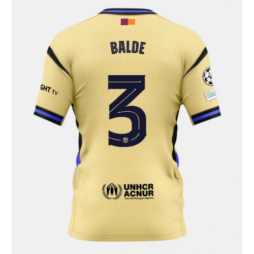 Billige Fotballdrakt Barcelona Alejandro Balde #3 Replika Bortedrakt 2025-26 Kortermet Billige Fotballdrakt Barcelona Alejandro Balde #3 Replika Bortedrakt 2025-26 Kortermet